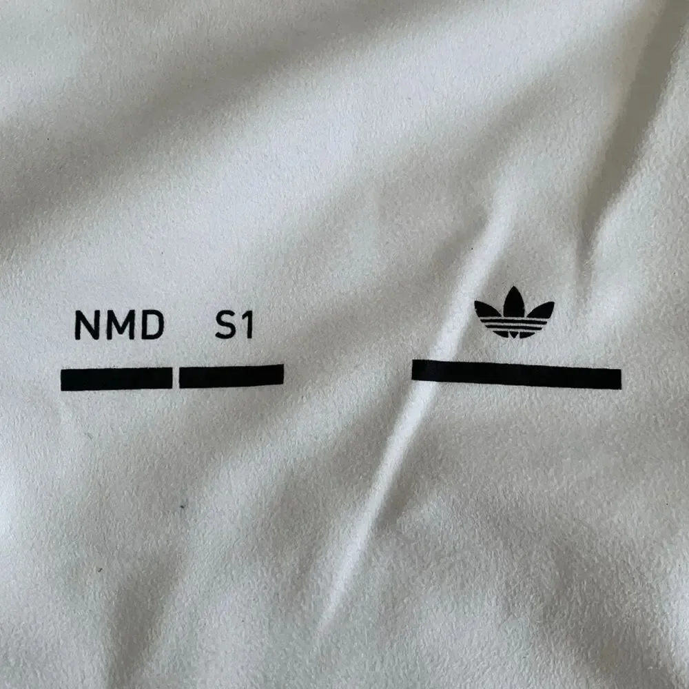 Pair of Empty Adidas NMD S1 Dust Bags - Replacement Storage Duster Bag